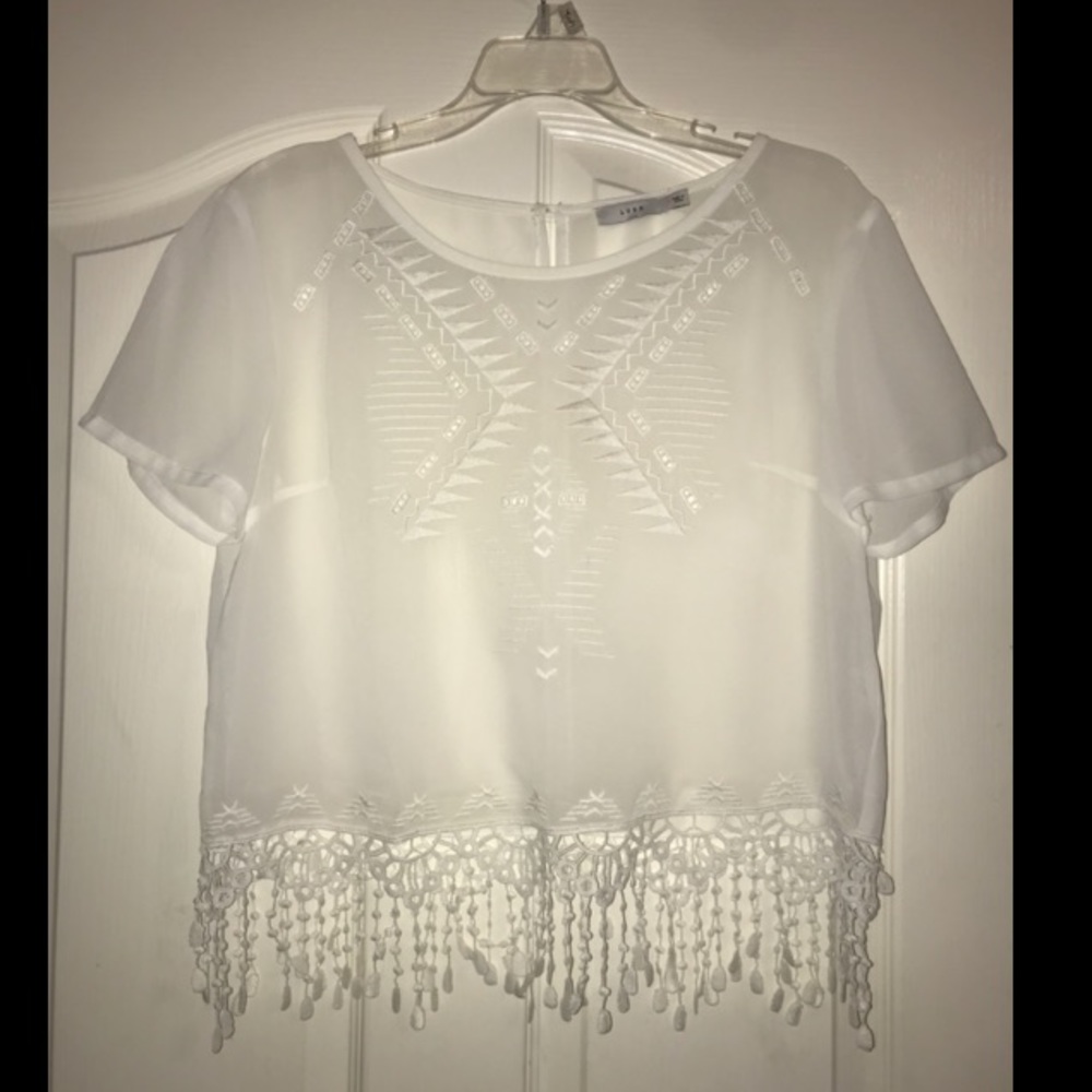 Tone on Tone Embroidered Shirt